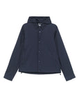 Emporio Armani Emporio Armani Blouson with internal nylon bib jacquard all-over lettering