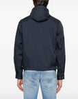 Emporio Armani Emporio Armani Blouson with internal nylon bib jacquard all-over lettering