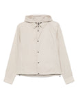 Emporio Armani Emporio Armani Blouson with internal nylon bib jacquard all-over lettering