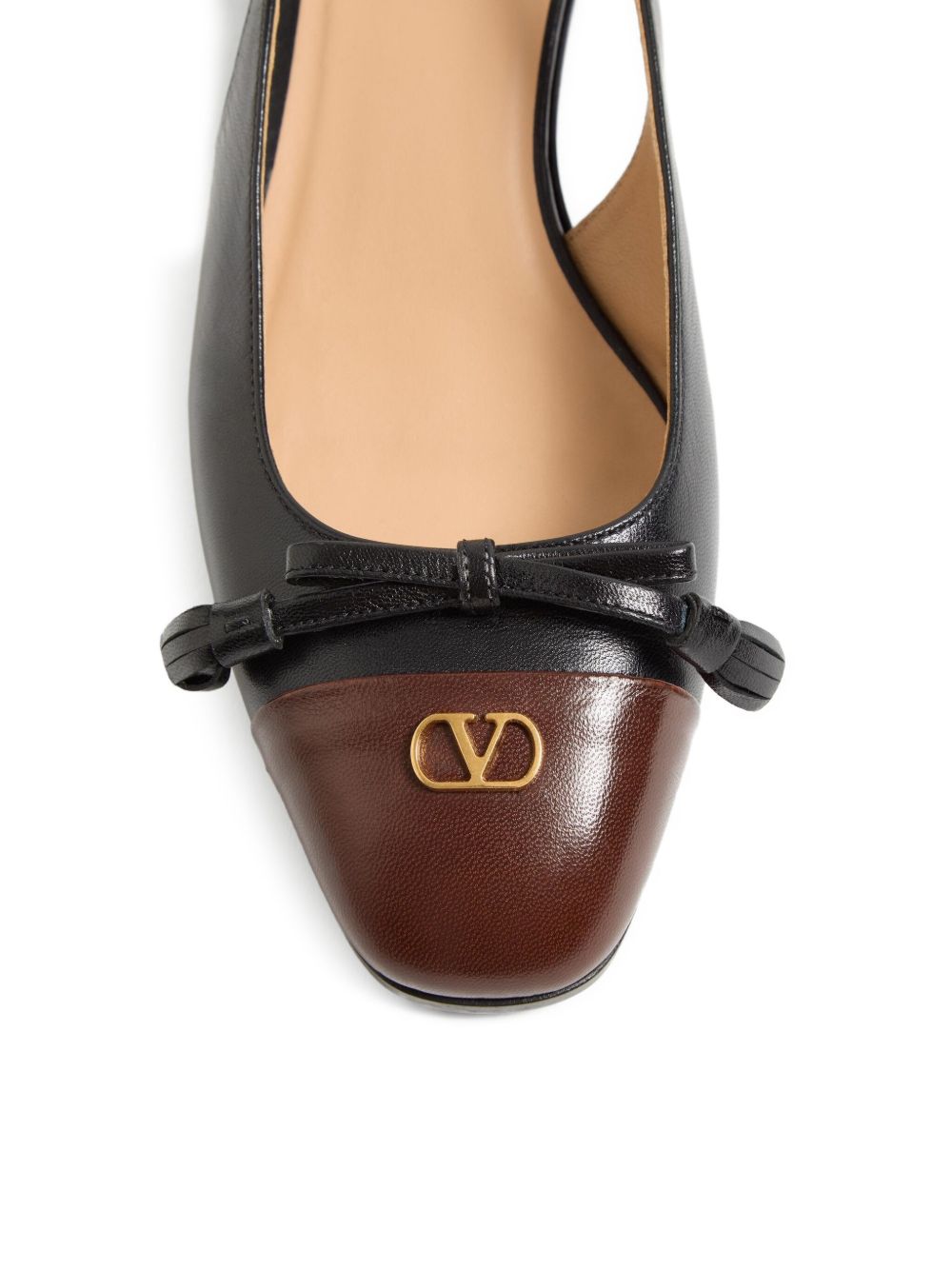 Valentino Garavani Valentino Garavani 25mm Valet du Roi slingback ballet flats
