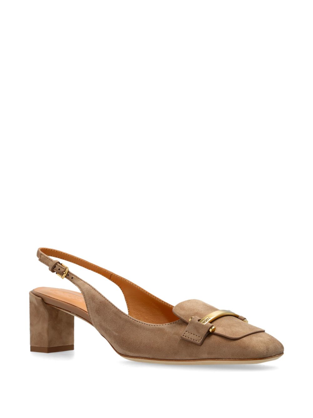 Tod&#39;S Tod&#39;s Suede Slingback Pumps