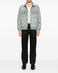 Saint Laurent Saint Laurent Distressed Denim Jacket