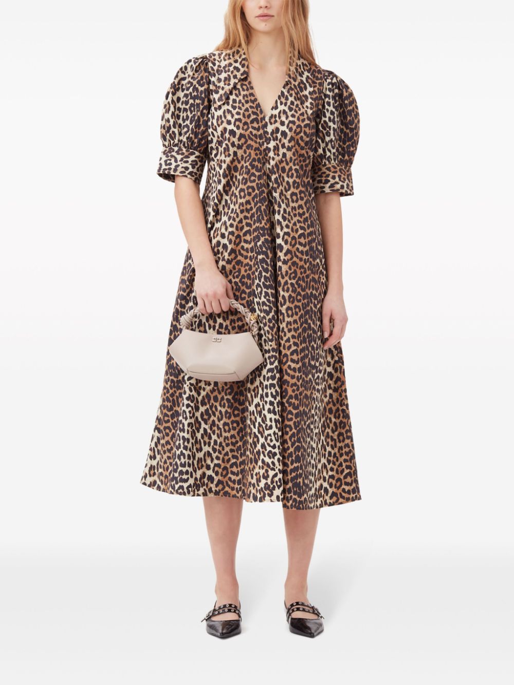 Ganni Ganni Conscious Criteria page Organic cotton maxi dress