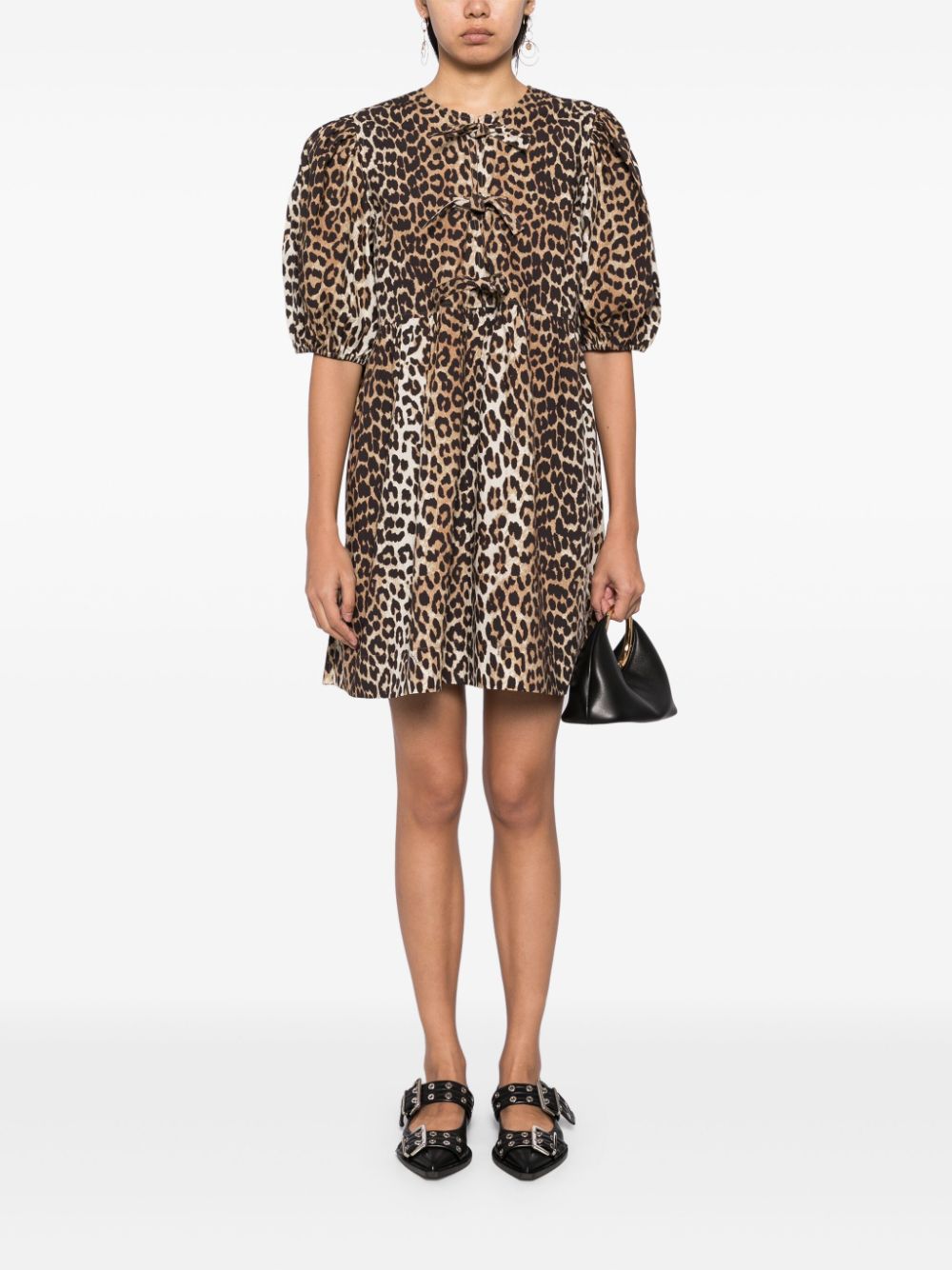 Ganni Ganni Conscious Criteria page Organic cotton mini dress