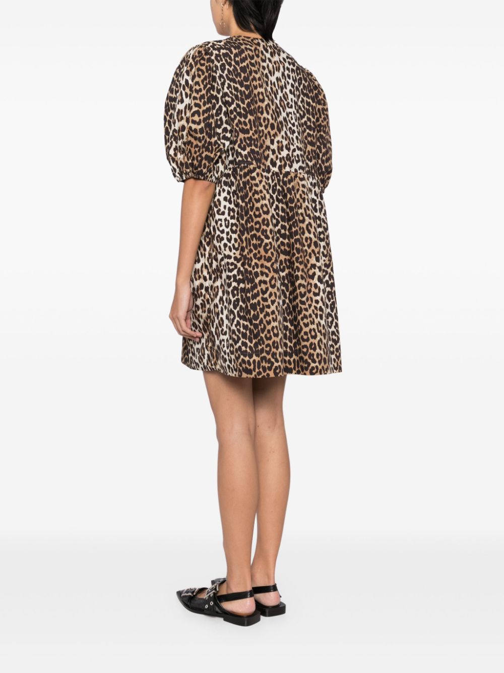 Ganni Ganni Conscious Criteria page Organic cotton mini dress