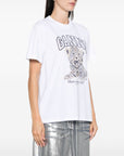 Ganni GANNI T-shirts and Polos White