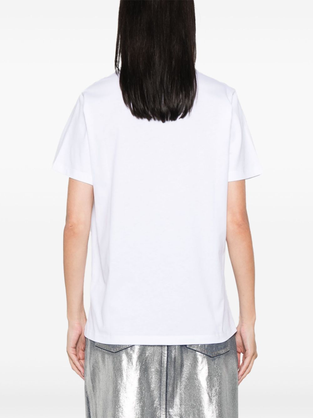 Ganni GANNI T-shirts and Polos White