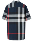 Burberry Burberry Somerton Checked Regular-fit Stretch-cotton Shirt