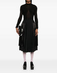 Comme Des Garcons Comme Des Garcons Pleated midi skirt