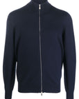 Brunello Cucinelli Brunello Cucinelli Cashmere high neck zip-up cardigan