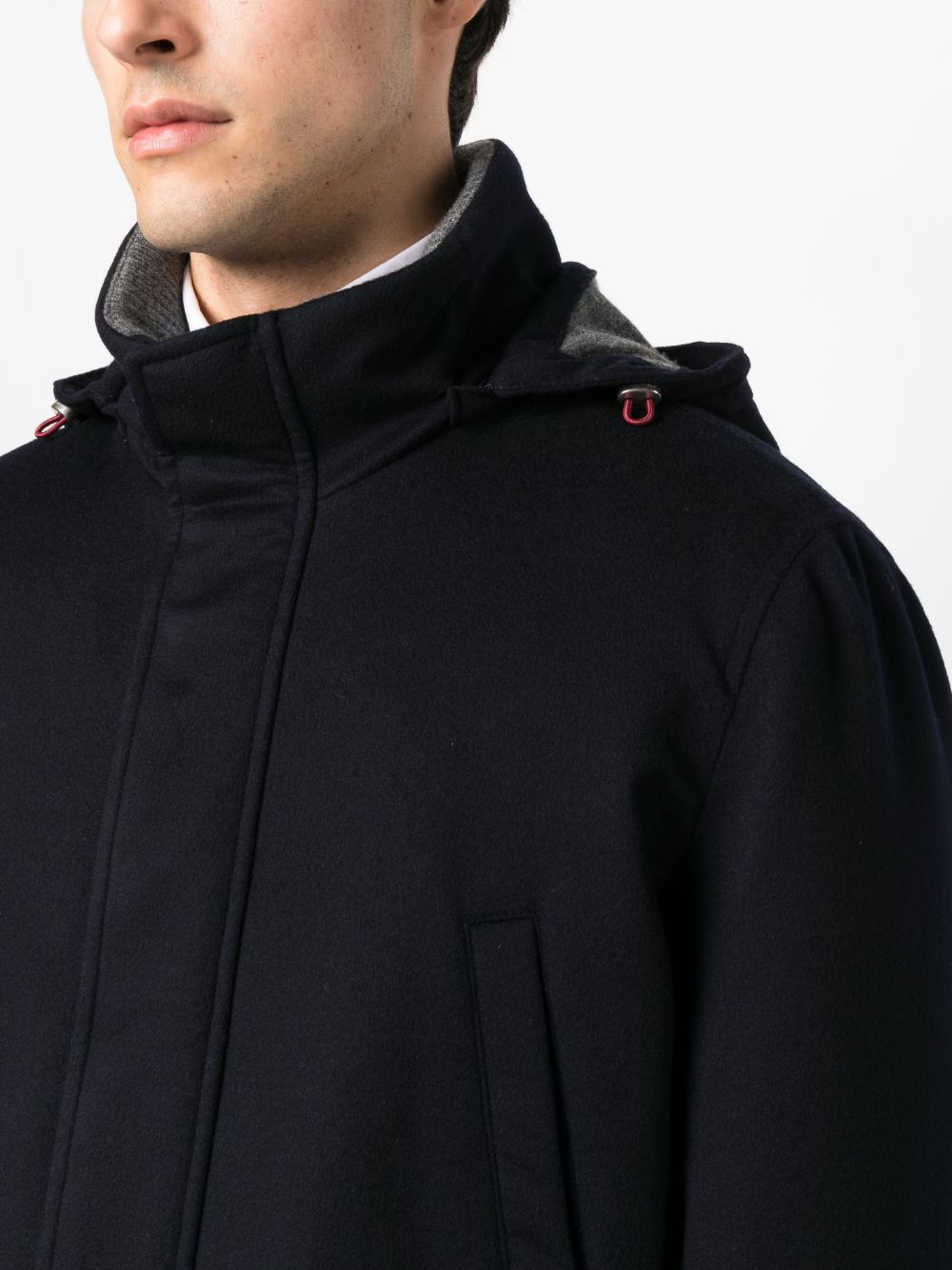 Brunello Cucinelli Brunello Cucinelli Detachable hood padded coat