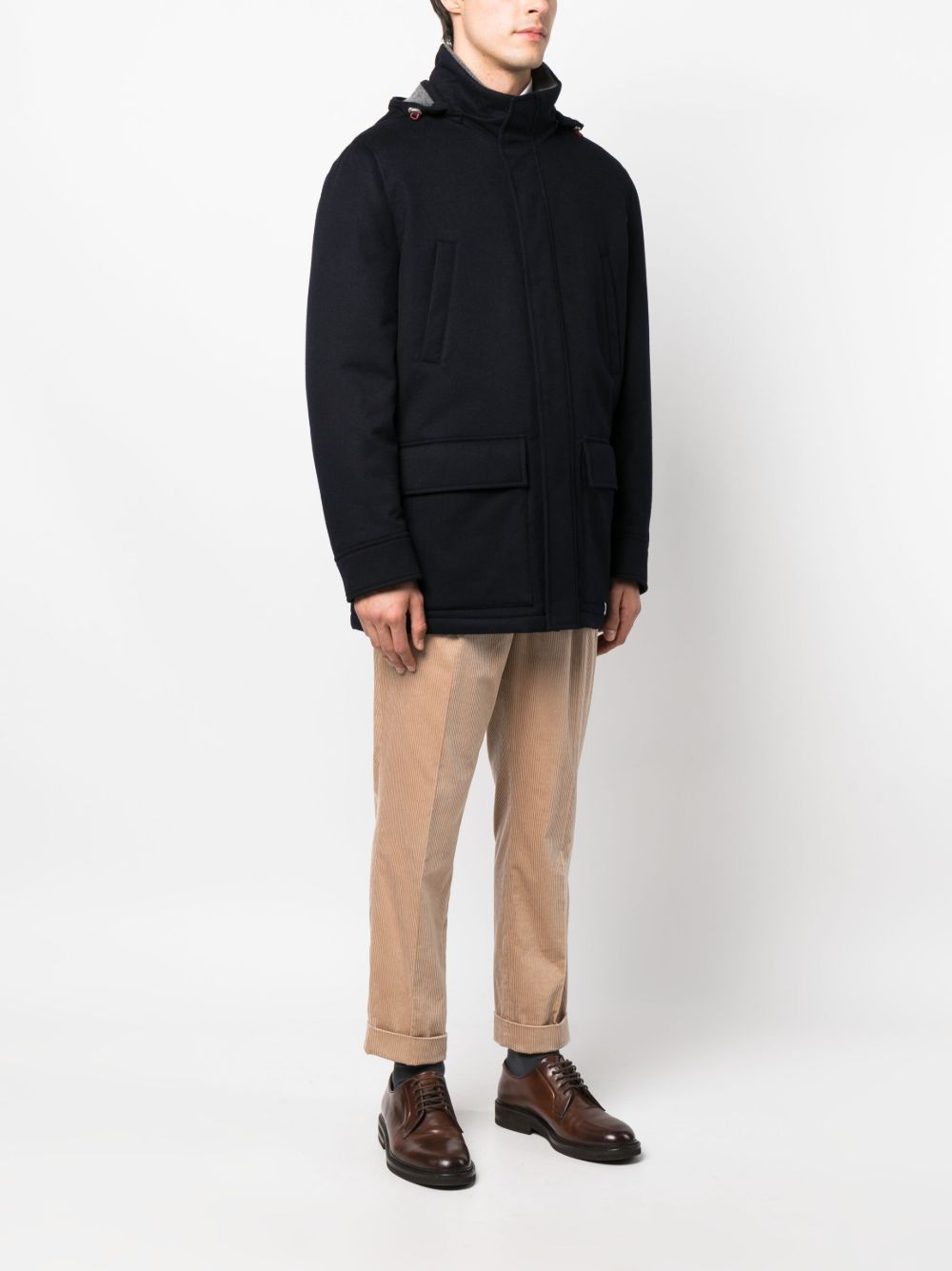 Brunello Cucinelli Brunello Cucinelli Detachable hood padded coat