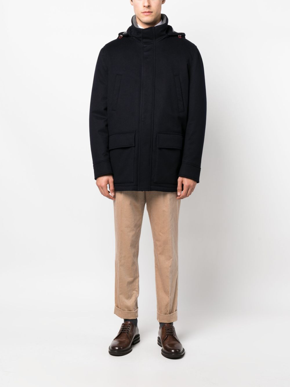 Brunello Cucinelli Brunello Cucinelli Detachable hood padded coat