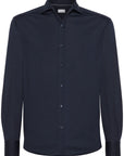 Brunello Cucinelli Brunello Cucinelli Spread-collar cotton shirt