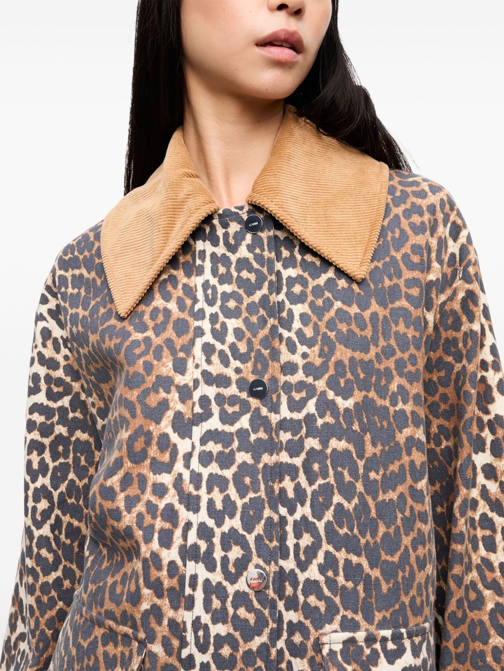 Ganni GANNI Jackets Brown