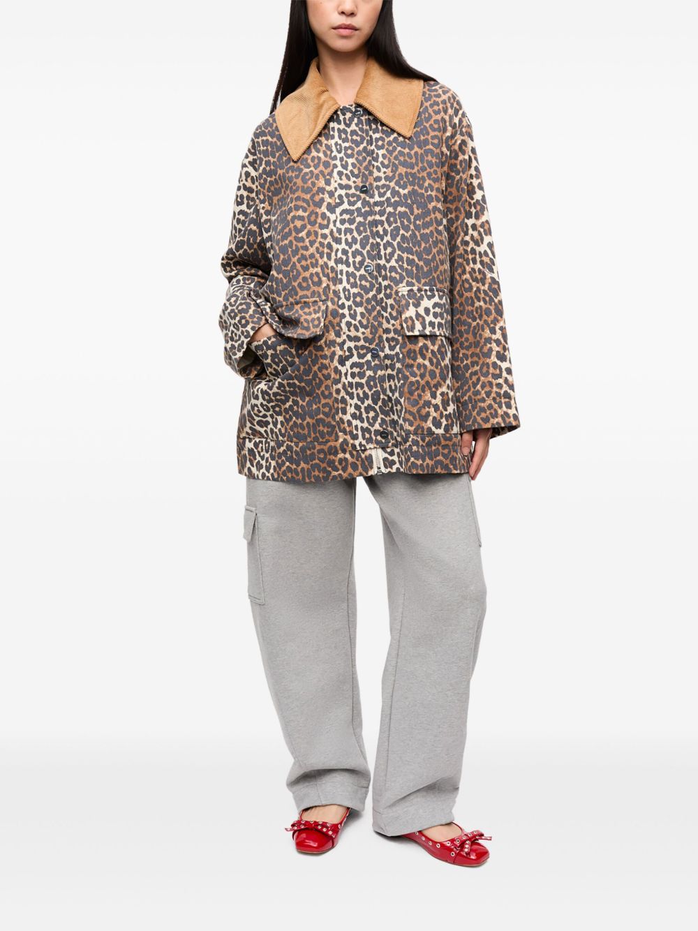 Ganni GANNI Jackets Brown