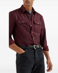 Brunello Cucinelli Brunello Cucinelli Crew neck T-shirt in cotton jersey with logo