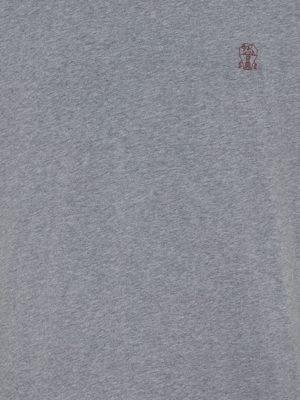 Brunello Cucinelli Brunello Cucinelli Crew neck T-shirt in cotton jersey with logo