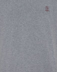 Brunello Cucinelli Brunello Cucinelli Crew neck T-shirt in cotton jersey with logo