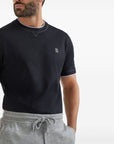 Brunello Cucinelli Brunello Cucinelli Contrast-stitching T-shirt