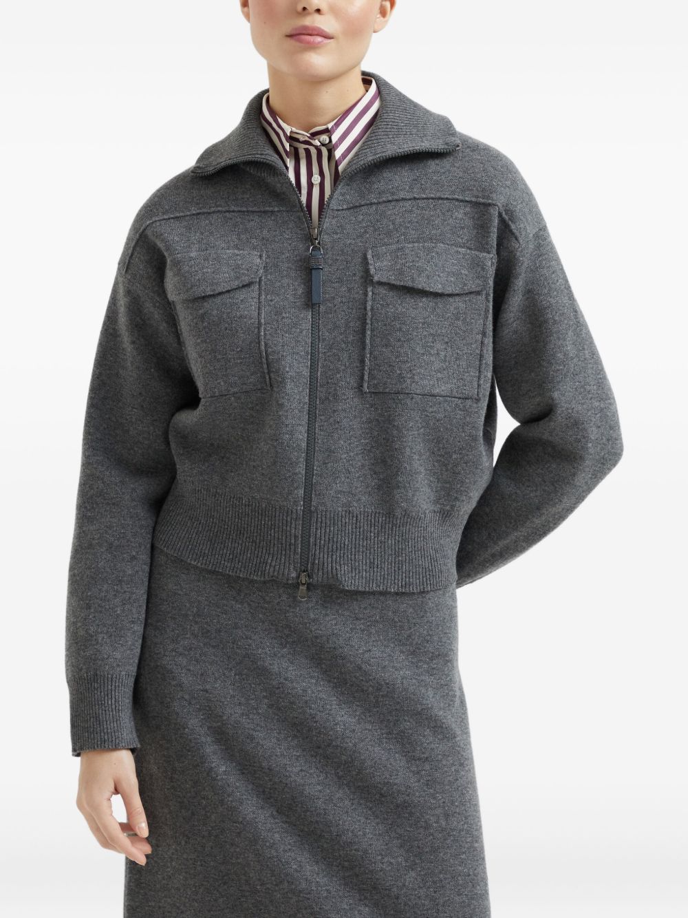 Brunello Cucinelli Brunello Cucinelli Sweaters Grey