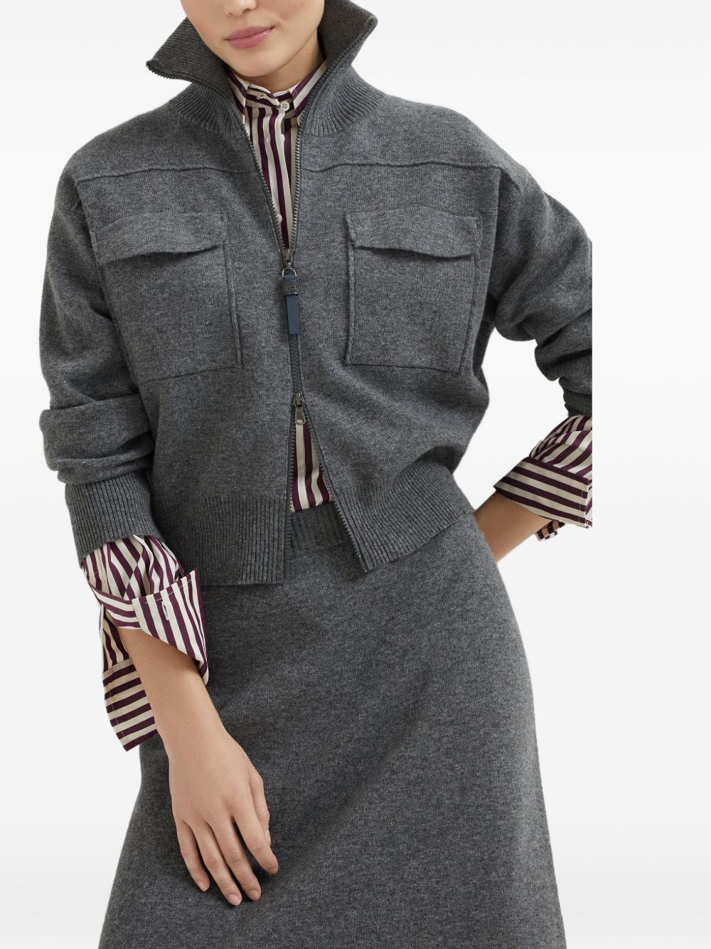 Brunello Cucinelli Brunello Cucinelli Sweaters Grey
