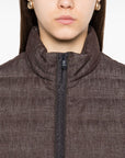 Brunello Cucinelli Brunello Cucinelli Quilted zip-front jacket