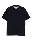 Brunello Cucinelli Brunello Cucinelli Logo-print cotton T-shirt