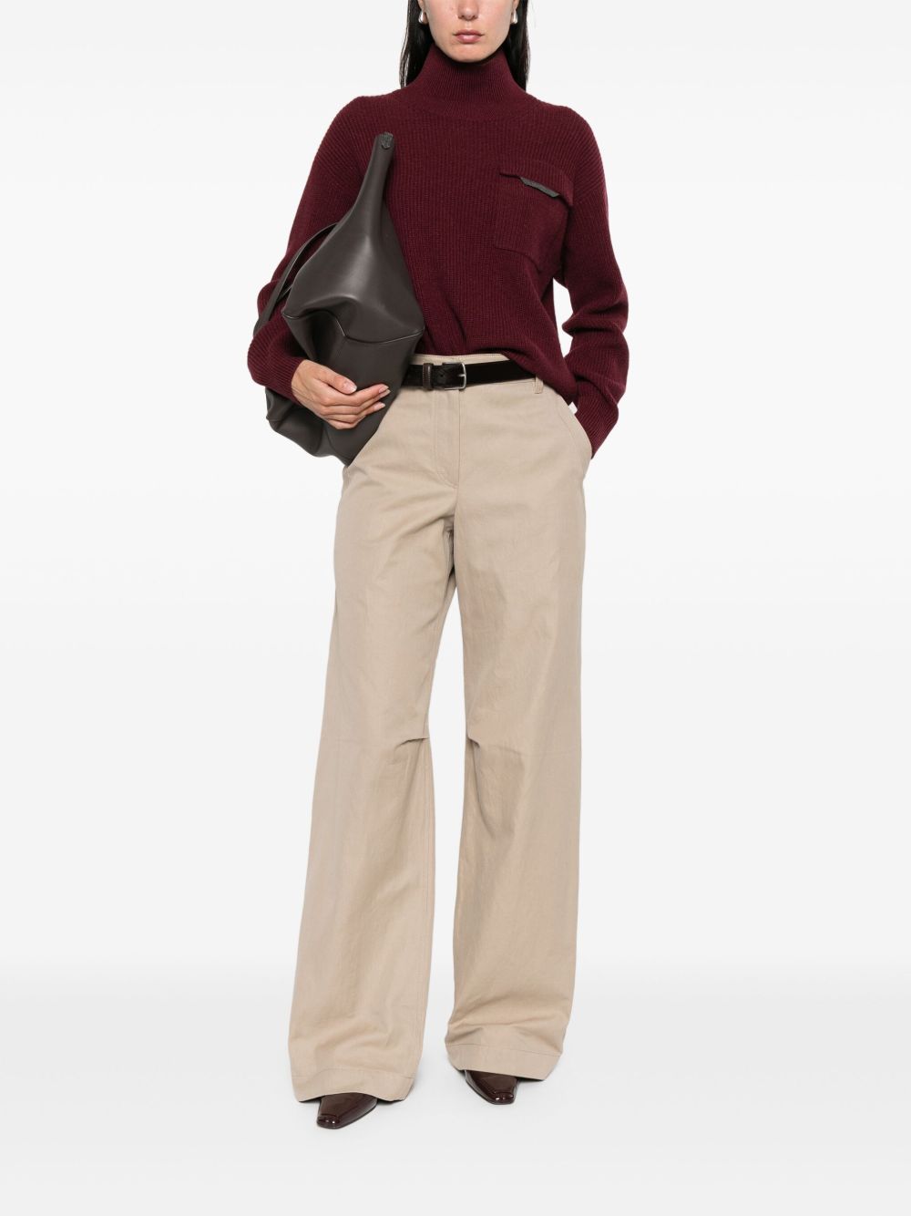 Brunello Cucinelli Brunello Cucinelli Sweaters Bordeaux