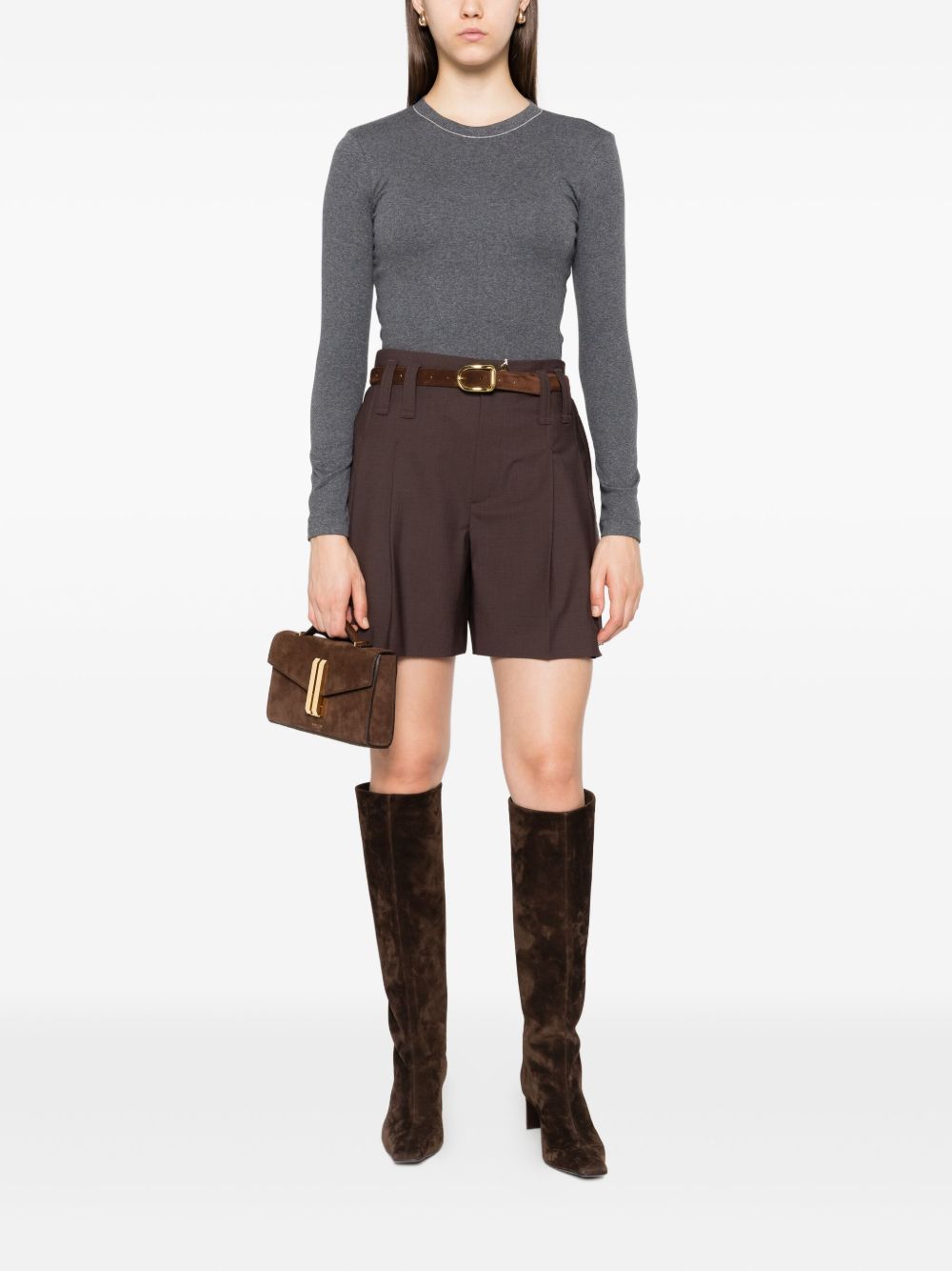 Brunello Cucinelli Brunello Cucinelli Pleated tailored shorts