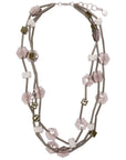 EMPORIO ARMANI EXCLUSIVE EMPORIO ARMANI EXCLUSIVE Multi-strand necklace with geometric elements