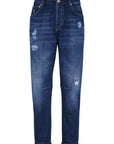 Brunello Cucinelli Brunello Cucinelli Distressed-finish straight-leg jeans