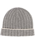 Brunello Cucinelli Brunello Cucinelli Cashmere two-tone beanie