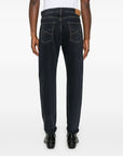 Brunello Cucinelli Brunello Cucinelli Logo-embroidered jeans