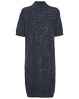 Brunello Cucinelli Brunello Cucinelli Mohair, virgin wool and cashmere knit dress with dazzling croc motif