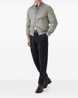 Brunello Cucinelli Brunello Cucinelli Flecked alpaca, wool, silk and cotton sweater