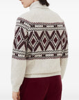 Brunello Cucinelli Brunello Cucinelli jacquard turtleneck sweater