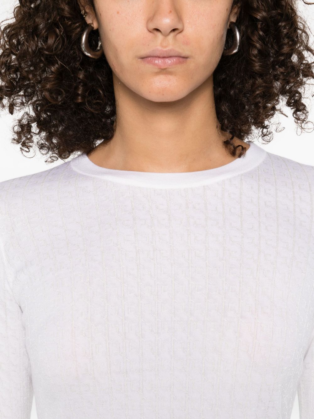 Elisabetta Franchi Elisabetta Franchi Wool blend crewneck sweater