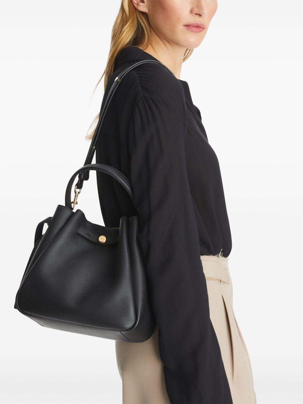 Tory Burch Tory Burch Romy pebbled bucket bag