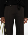 Alexander McQueen Alexander McQueen Pressed-crease tailored trousers