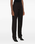 Alexander McQueen Alexander McQueen Pressed-crease tailored trousers