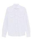 Brunello Cucinelli Brunello Cucinelli Double-pocket cotton shirt