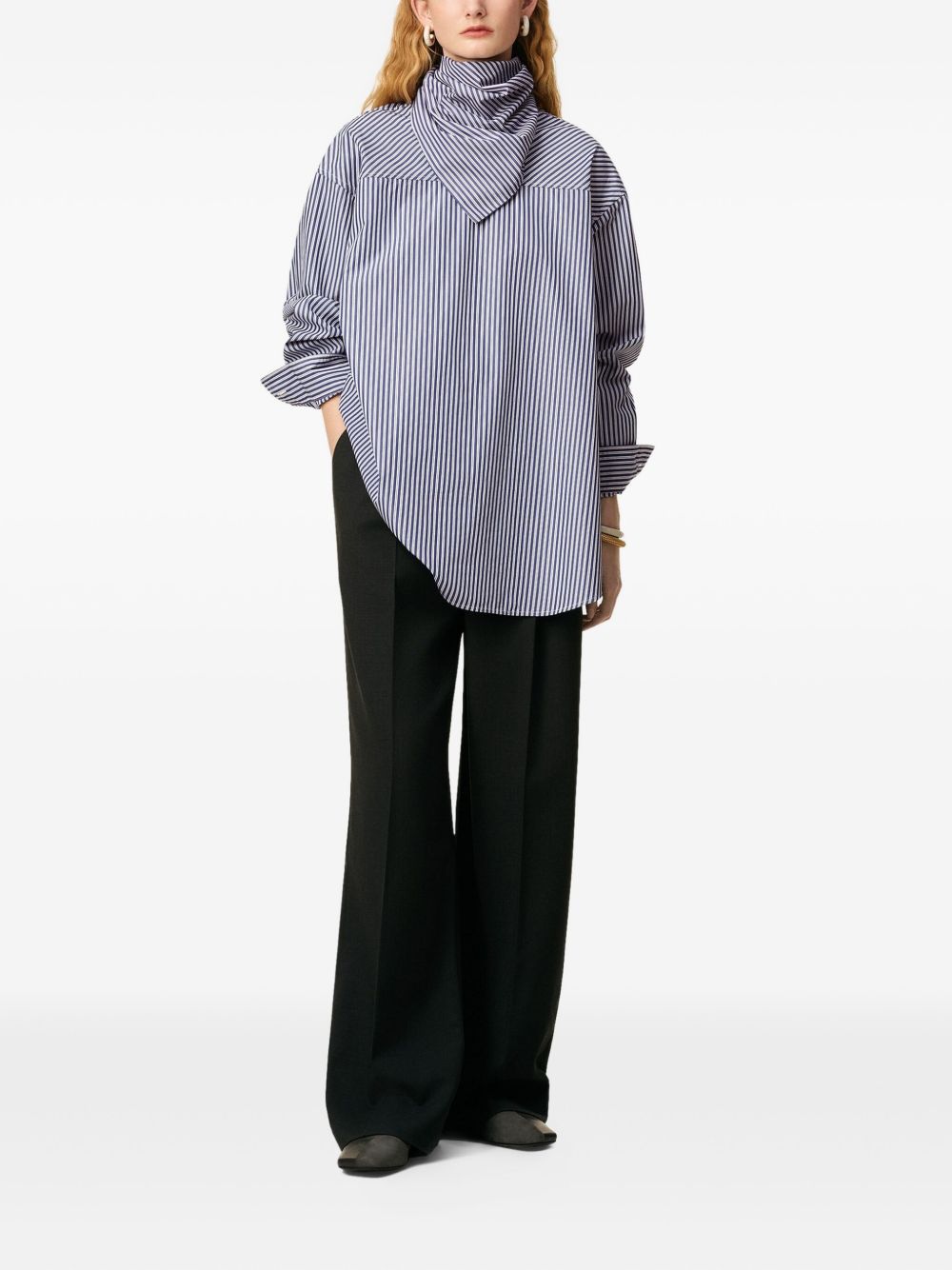 Ami Paris Ami Paris Bandana cotton shirt