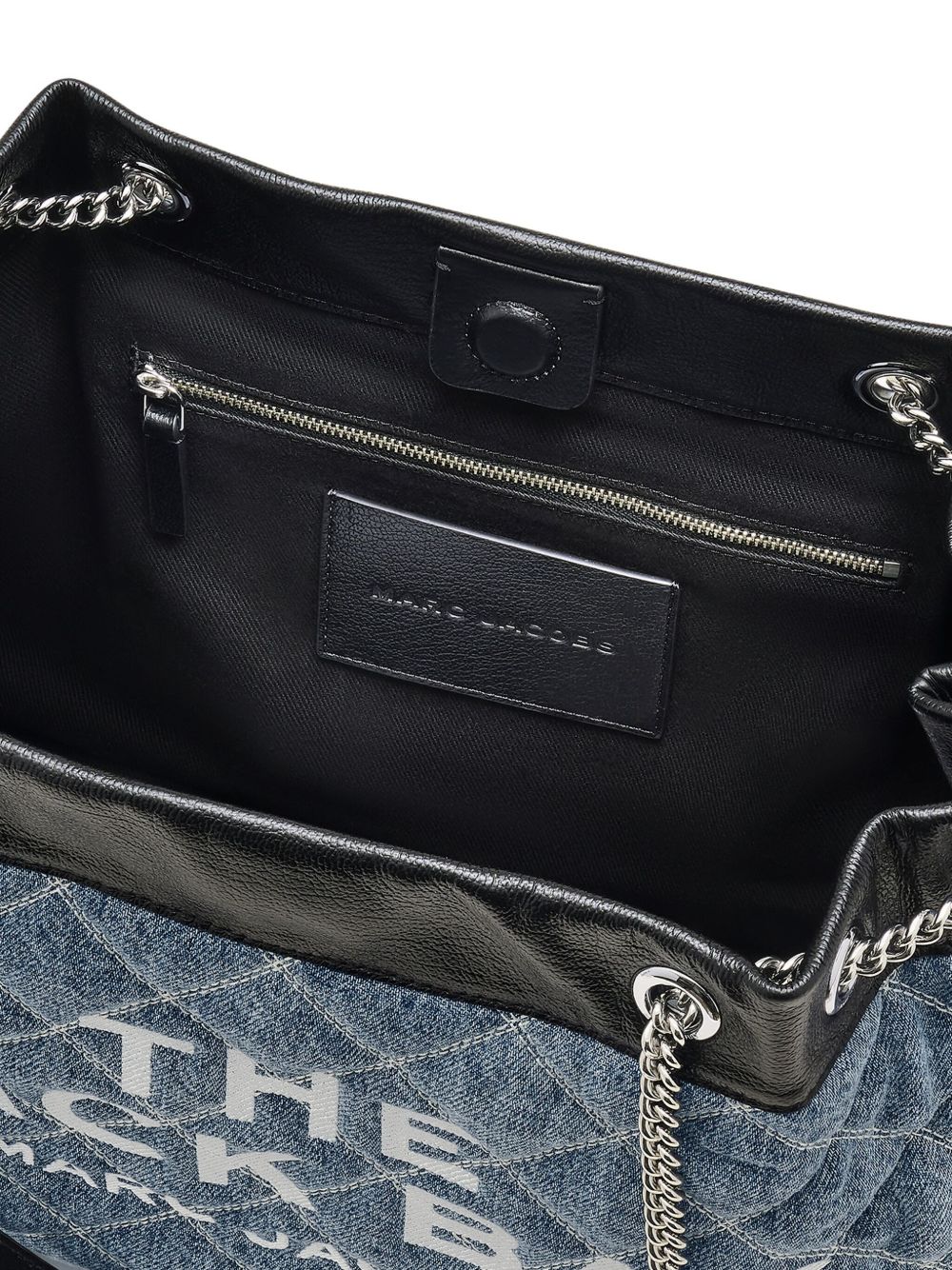 Marc Jacobs Marc Jacobs The Quilted Denim Large Chain Sack Bag