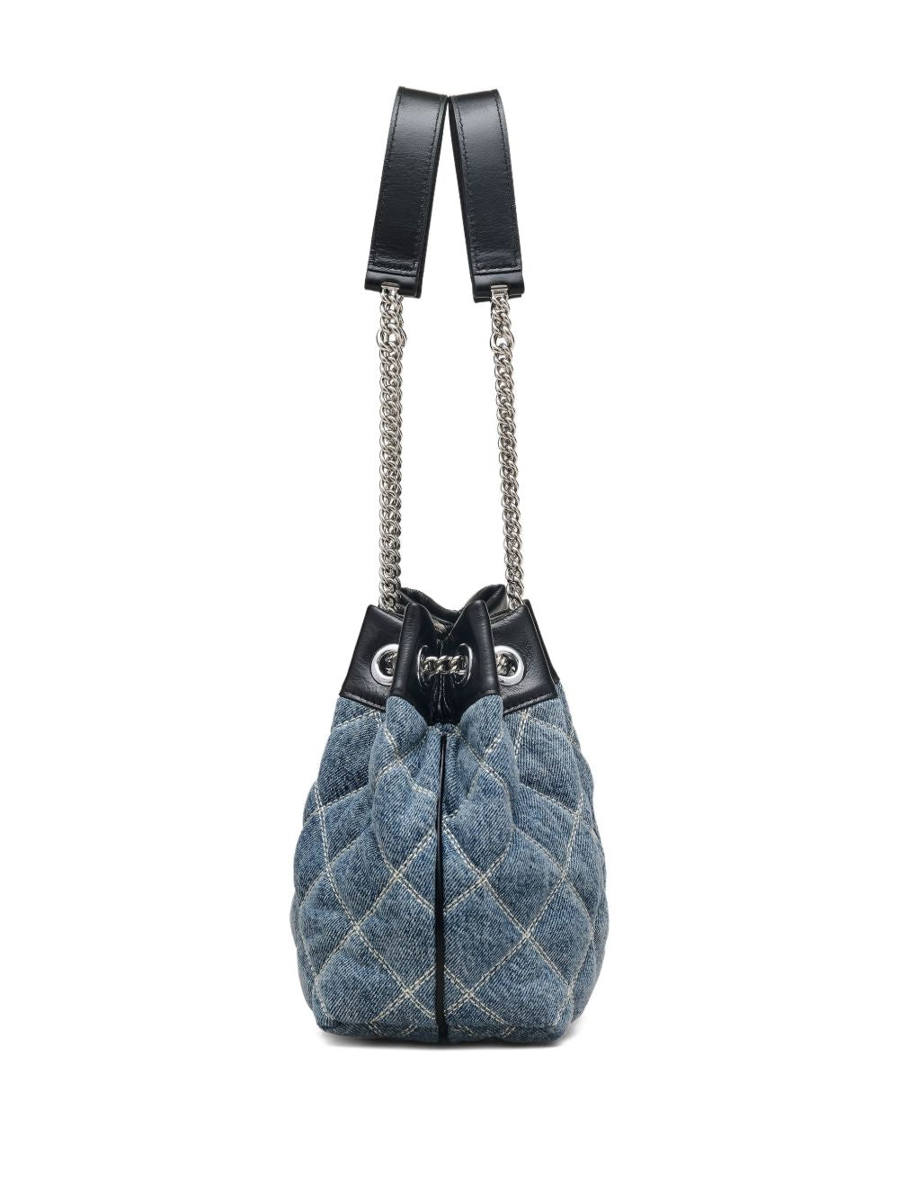 Marc Jacobs Marc Jacobs The Quilted Denim Chain Sack Bag