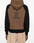 Ami Paris Ami Paris Cotton colorblock hoodie