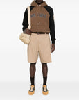 Ami Paris Ami Paris Cotton colorblock hoodie