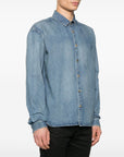 Saint Laurent Saint Laurent Cassandre denim shirt