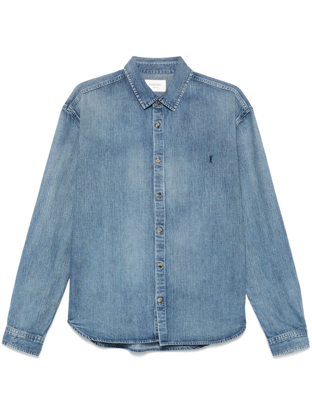 Saint Laurent Saint Laurent Cassandre denim shirt