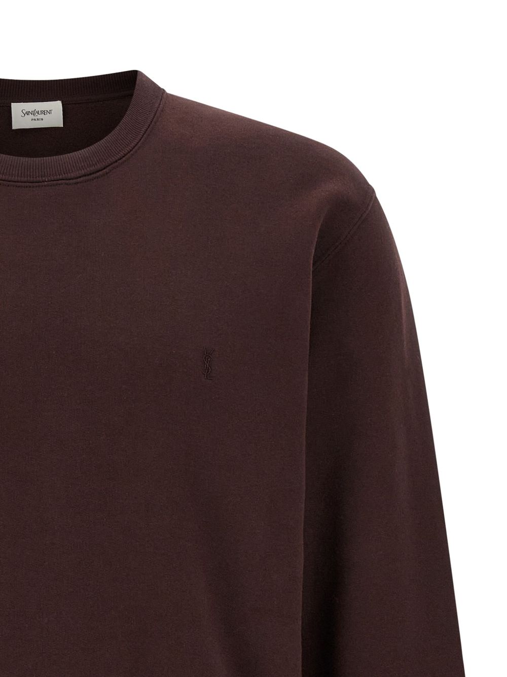 Saint Laurent Saint Laurent Cassandre embroidered sweatshirt